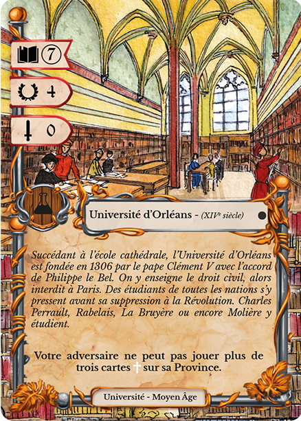 Université d'Orléans - (XIVe siècle)